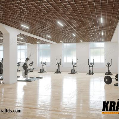 3D-інтер'єри з пірамідальним грильято / 3D interiors